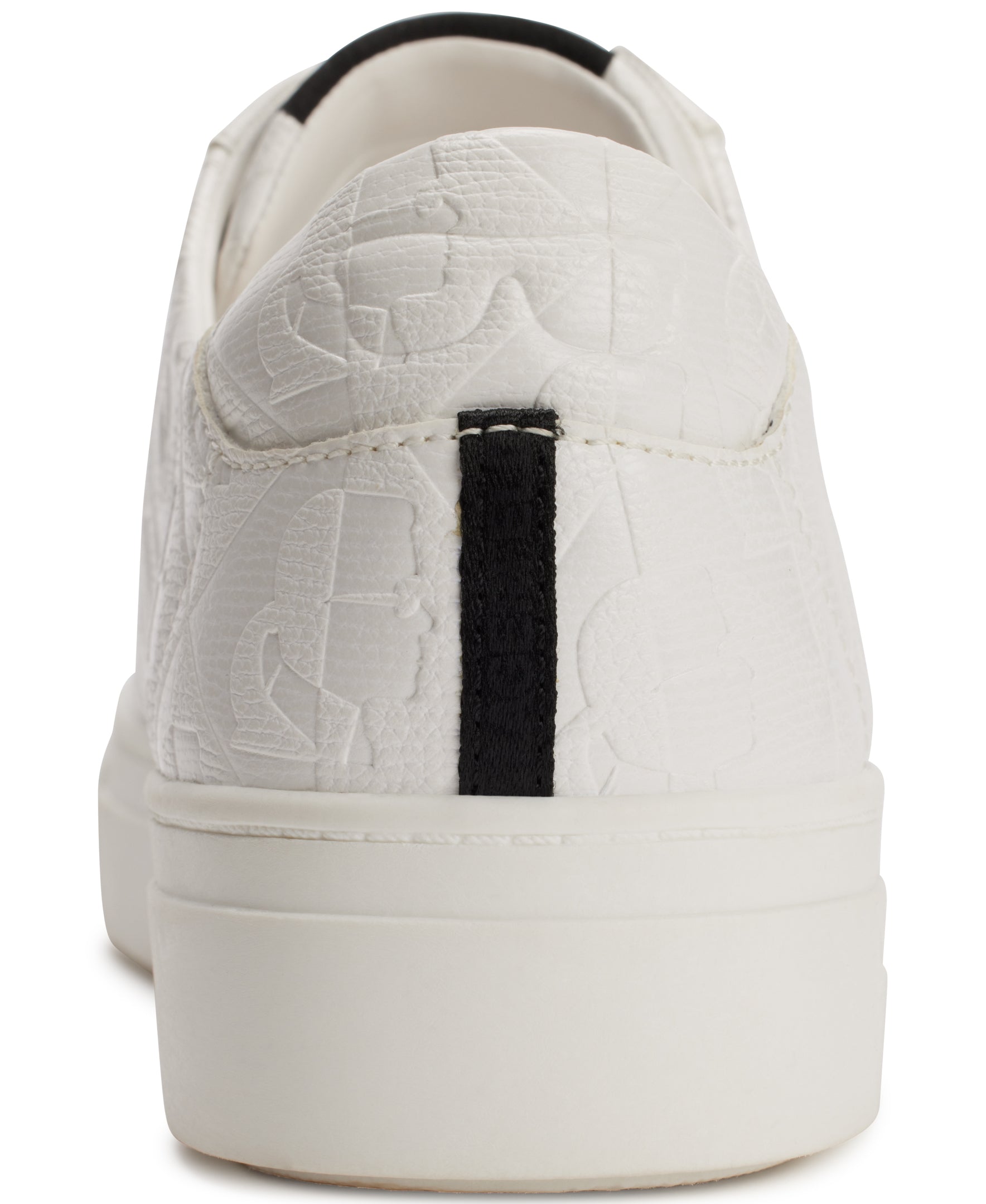 CATE DIAMOND EMBOSESED LACE UP SNEAKER