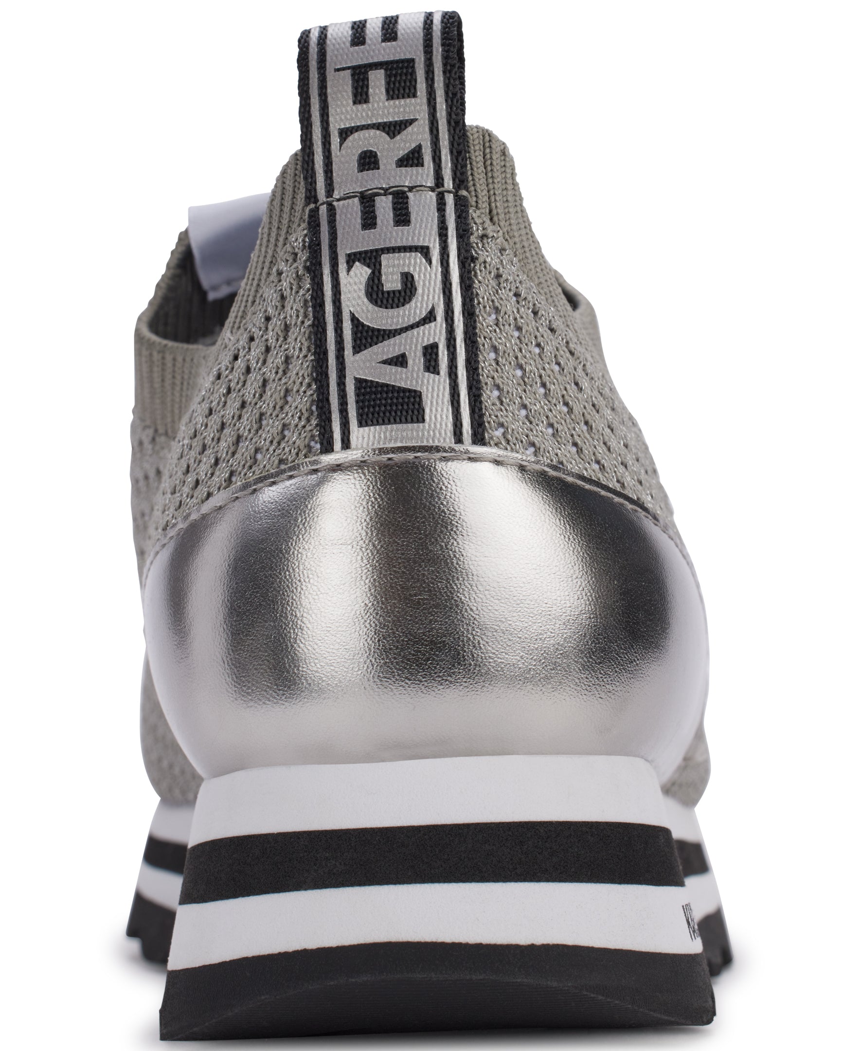 MARJE SLIP ON KNIT SNEAKER WITH METALLIC PINS