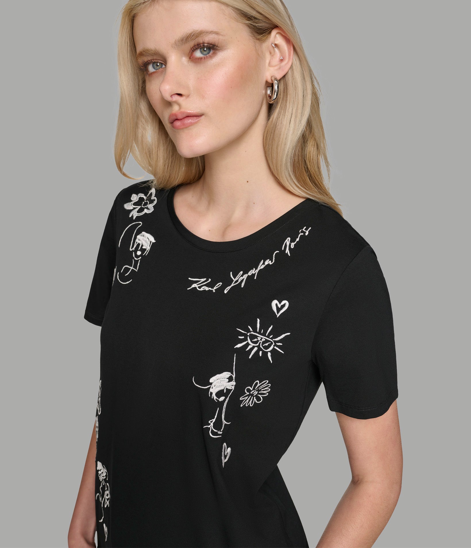 LUXE WHIMSY SKETCH TEE