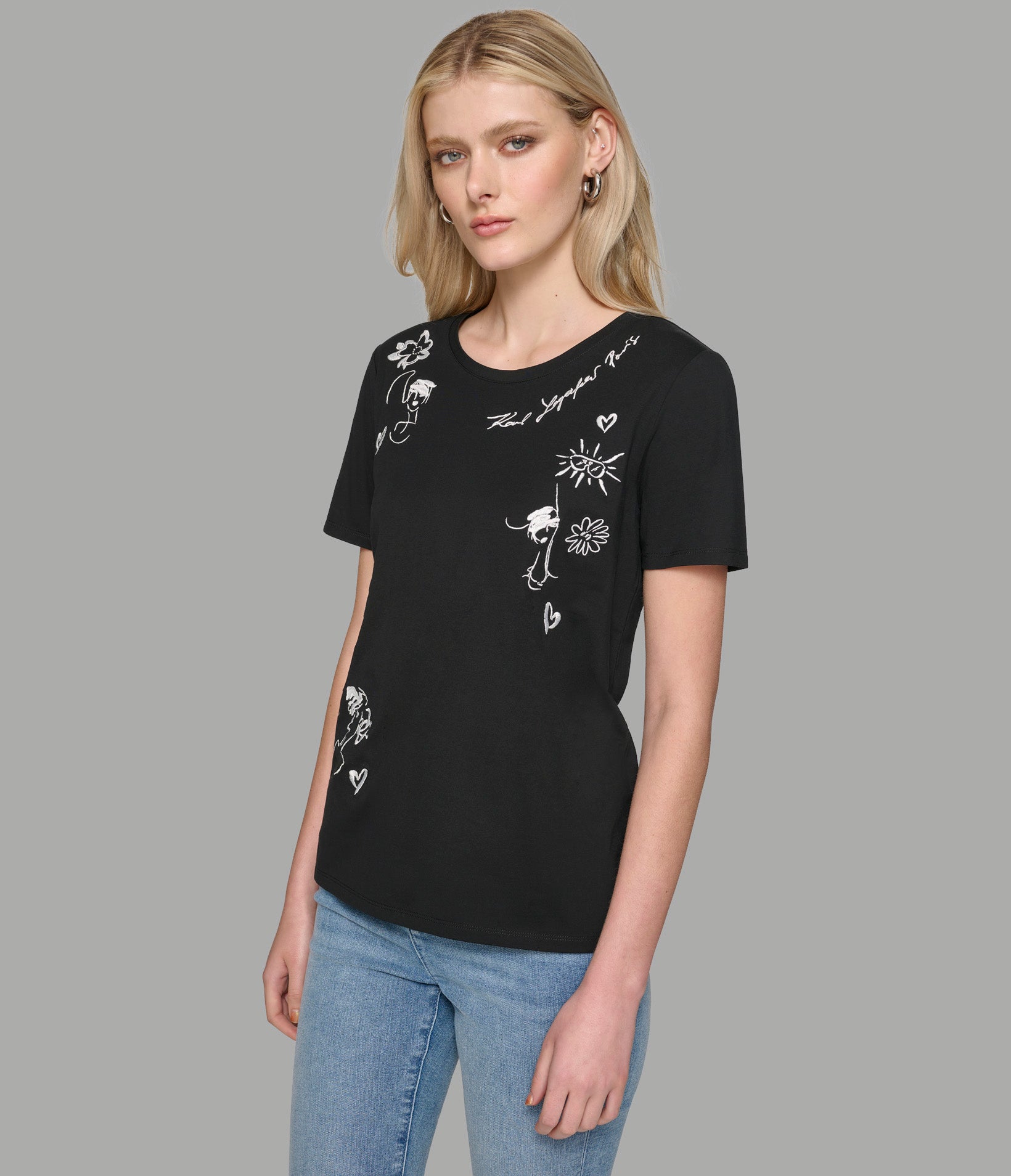 LUXE WHIMSY SKETCH TEE