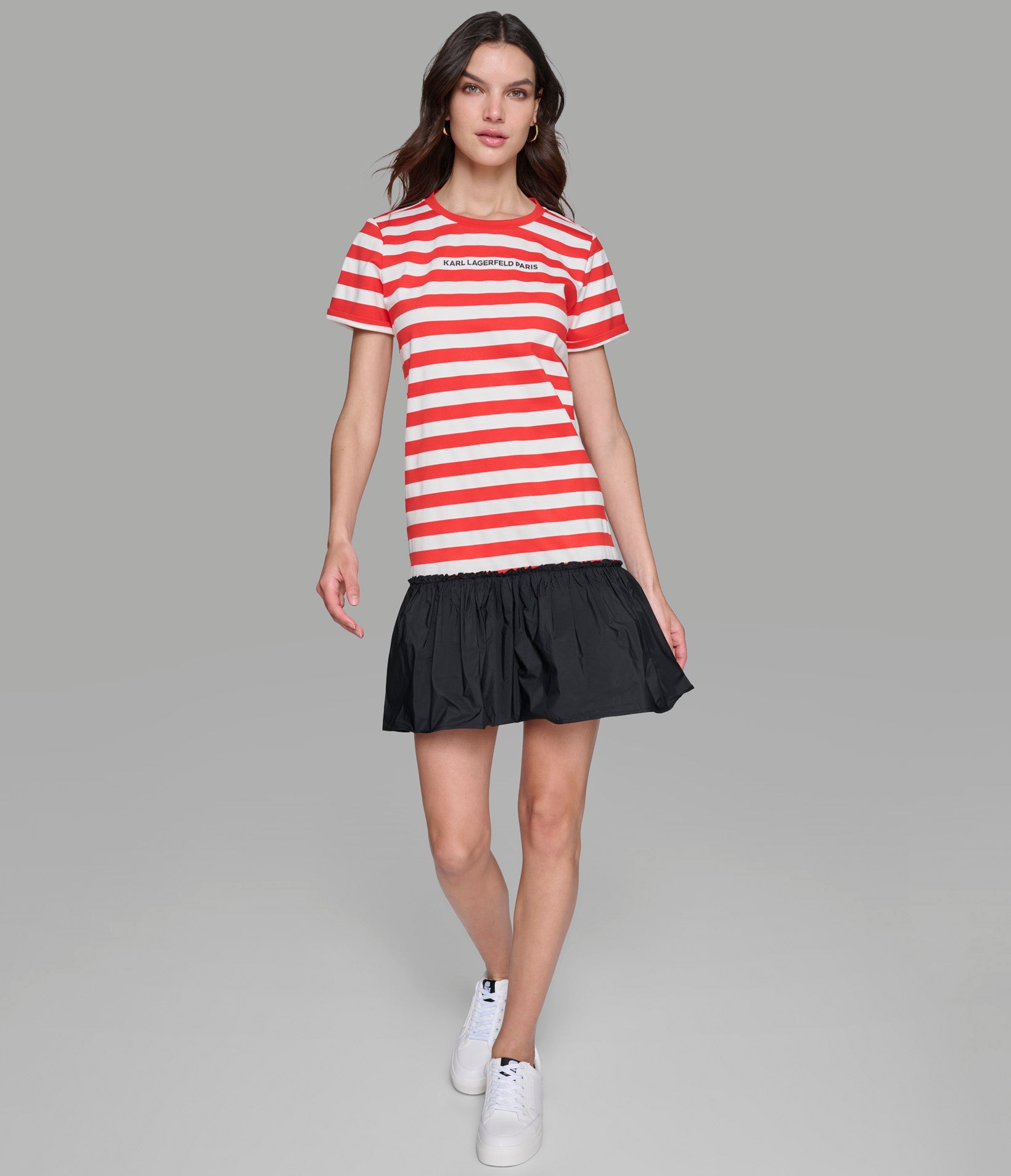 TEE DRESS WITH SKIRT