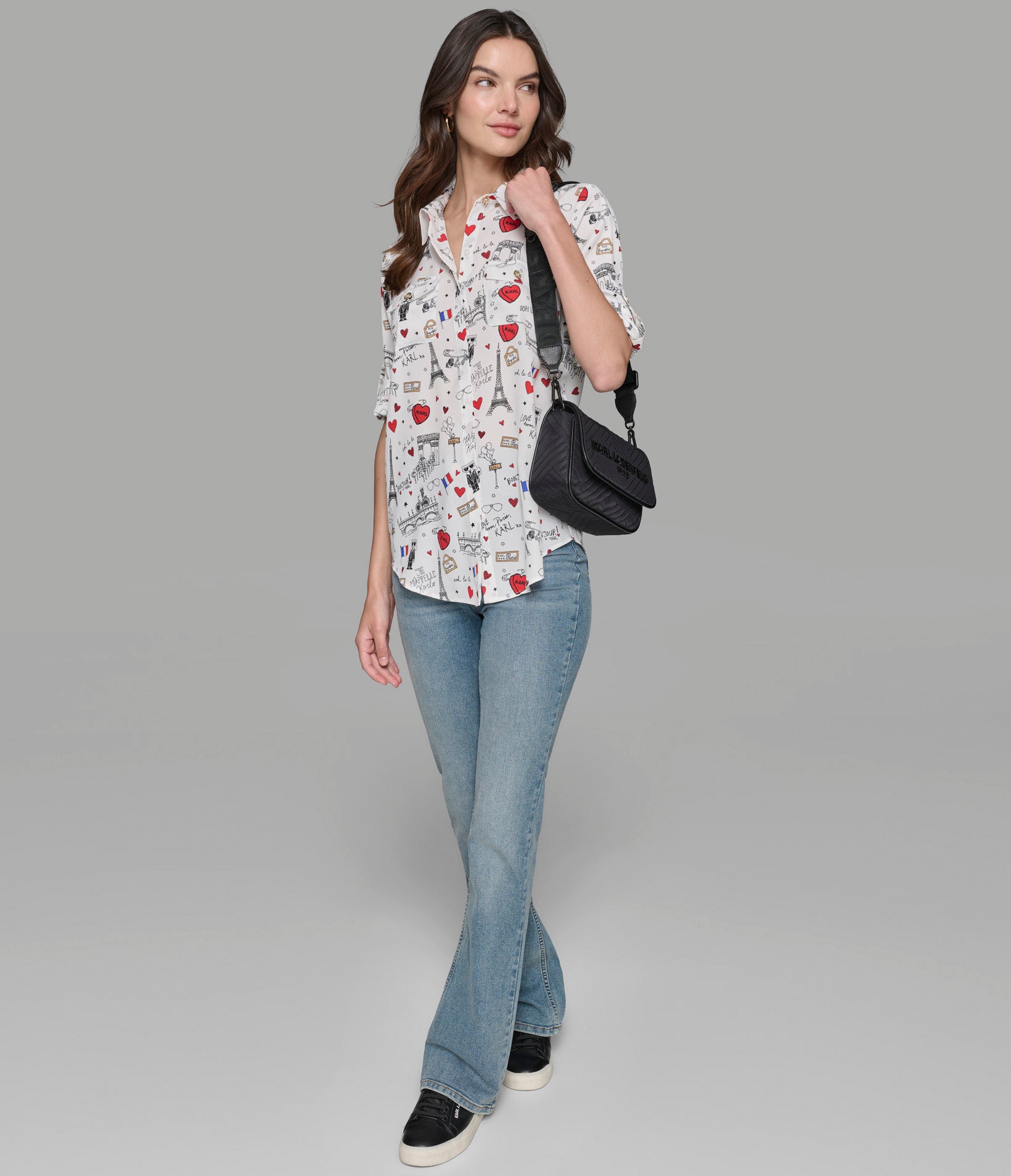 PARIS WHIMSY BLOUSE