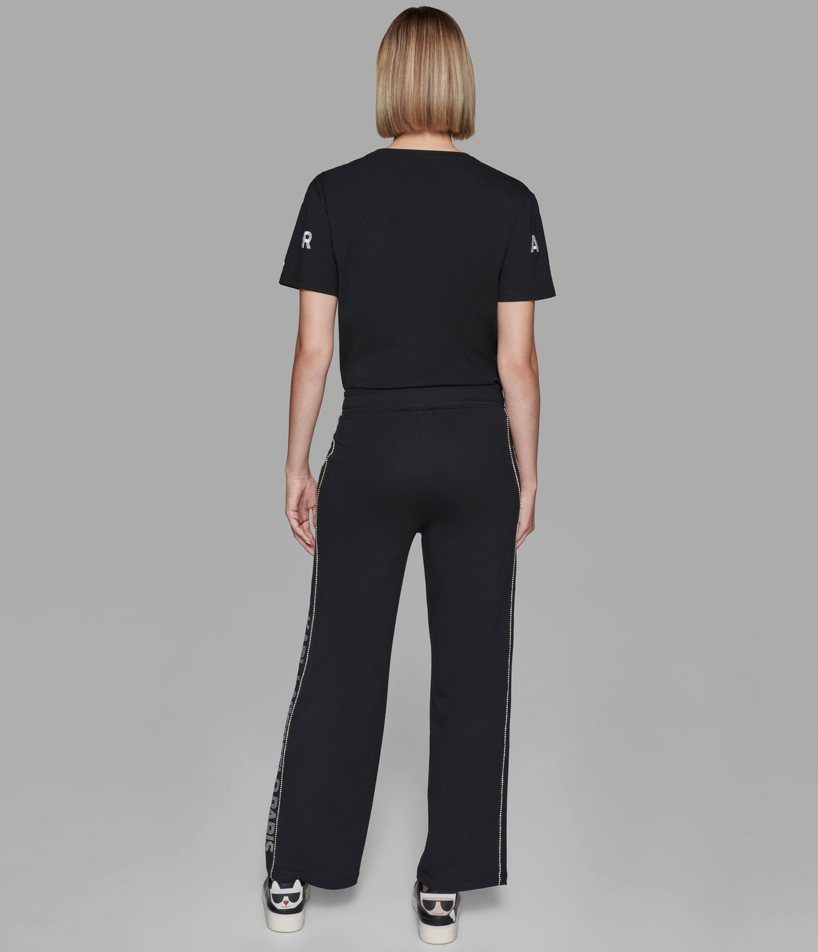 RHINESTONE LOGO TAPE JOGGER