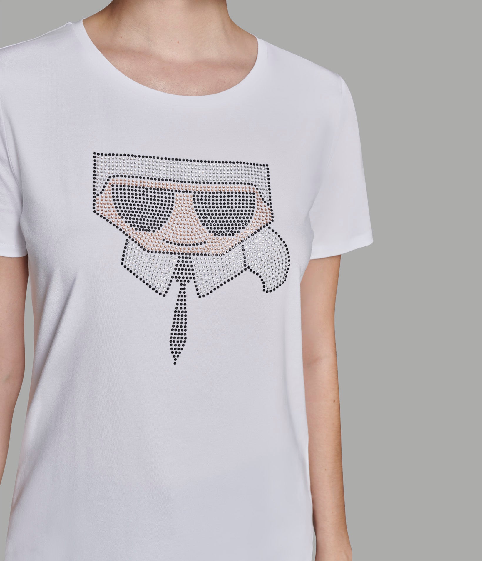 KARL SEQUIN HEAD TEE