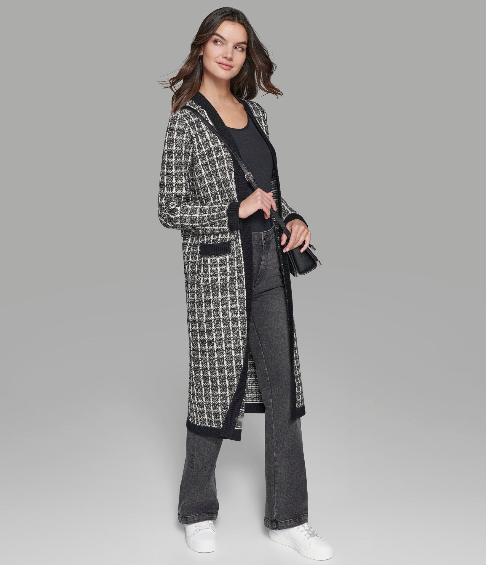 TWEED DUSTER CARDIGAN