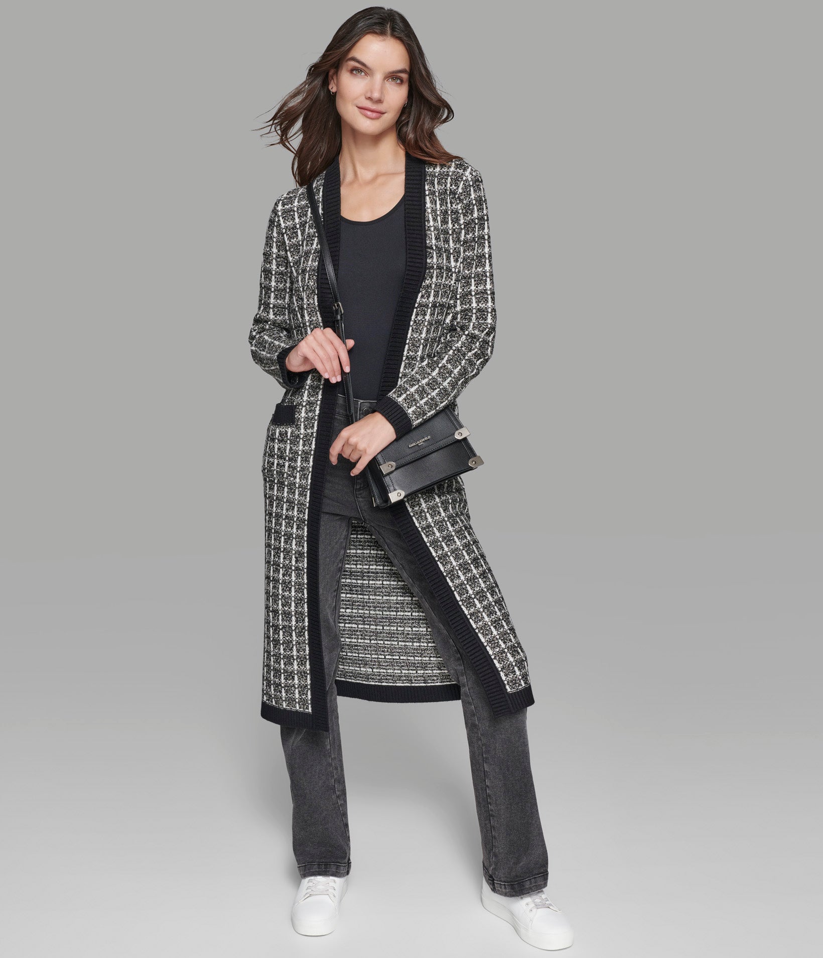 TWEED DUSTER CARDIGAN