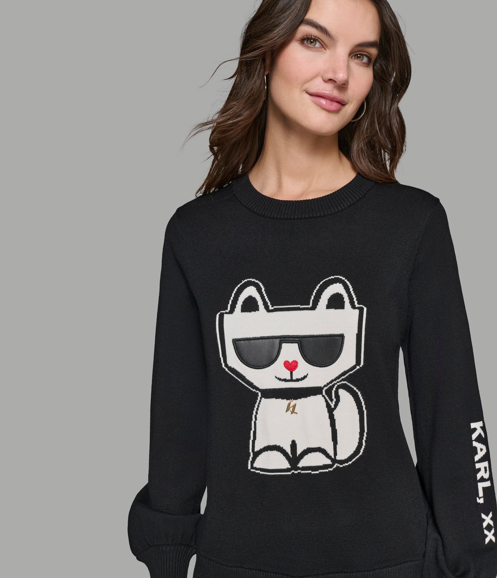 CHOUPETTE GRAPHIC SWEATER