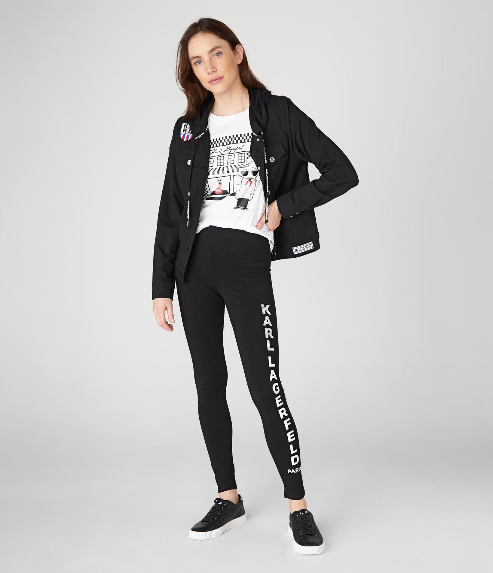 KARL LOGO LEGGING