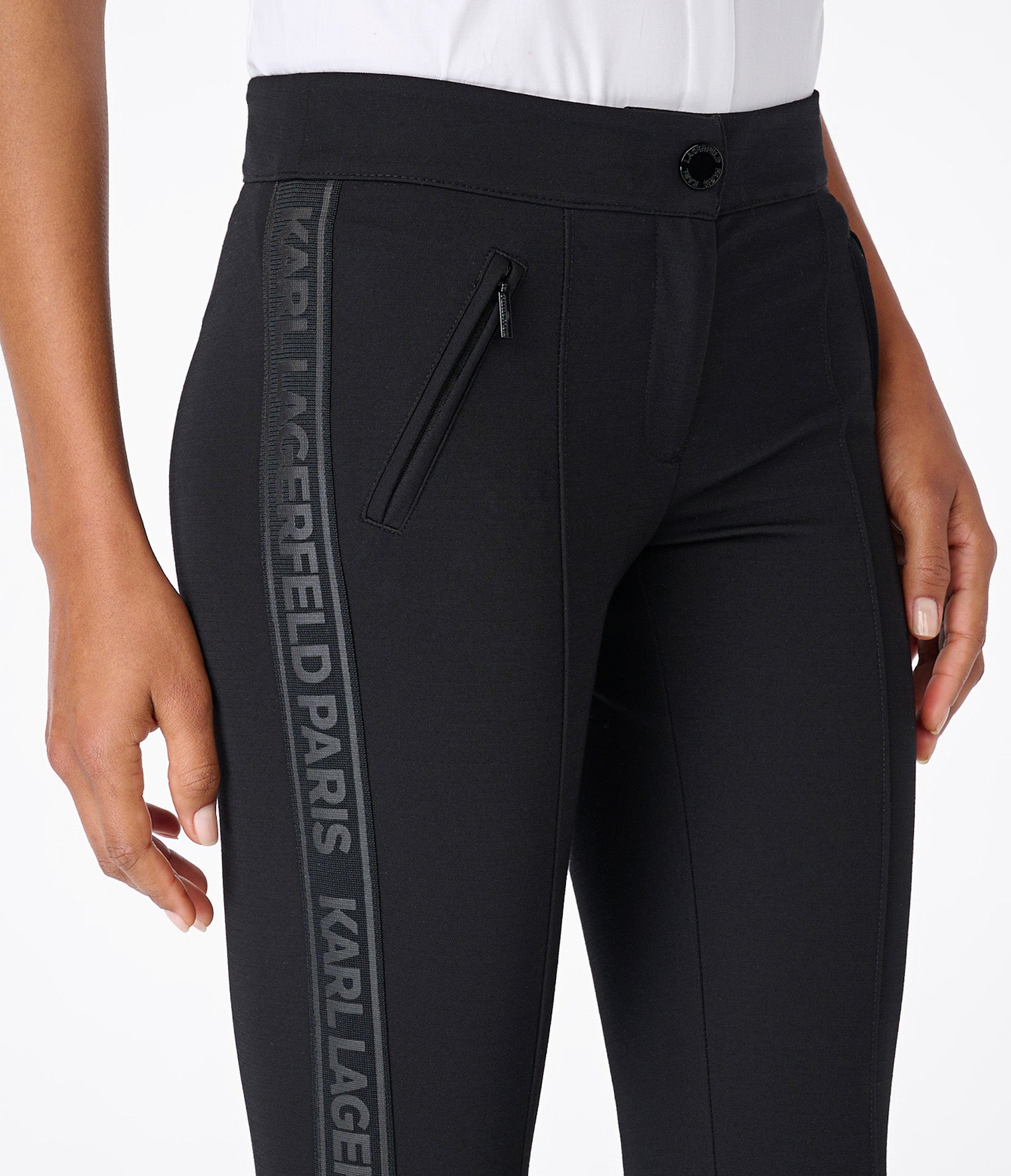 LOGO TAPING COMPRESSION PANT