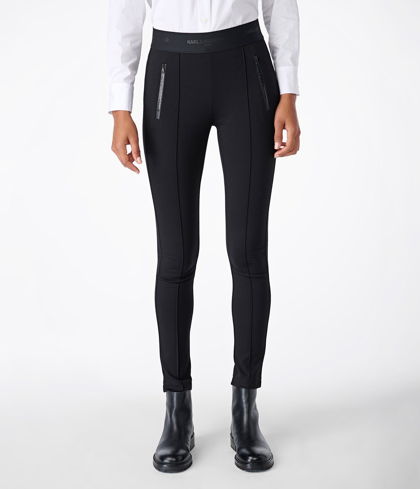 ZIPPER ANKLE COMPRESSION PANT