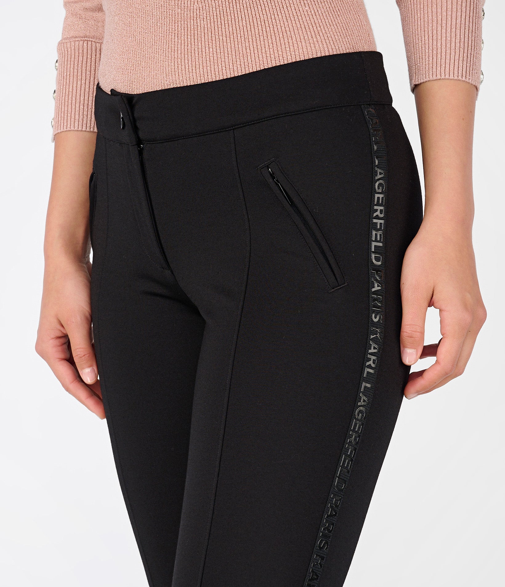 MINI LOGO TAPE COMPRESSION PANT