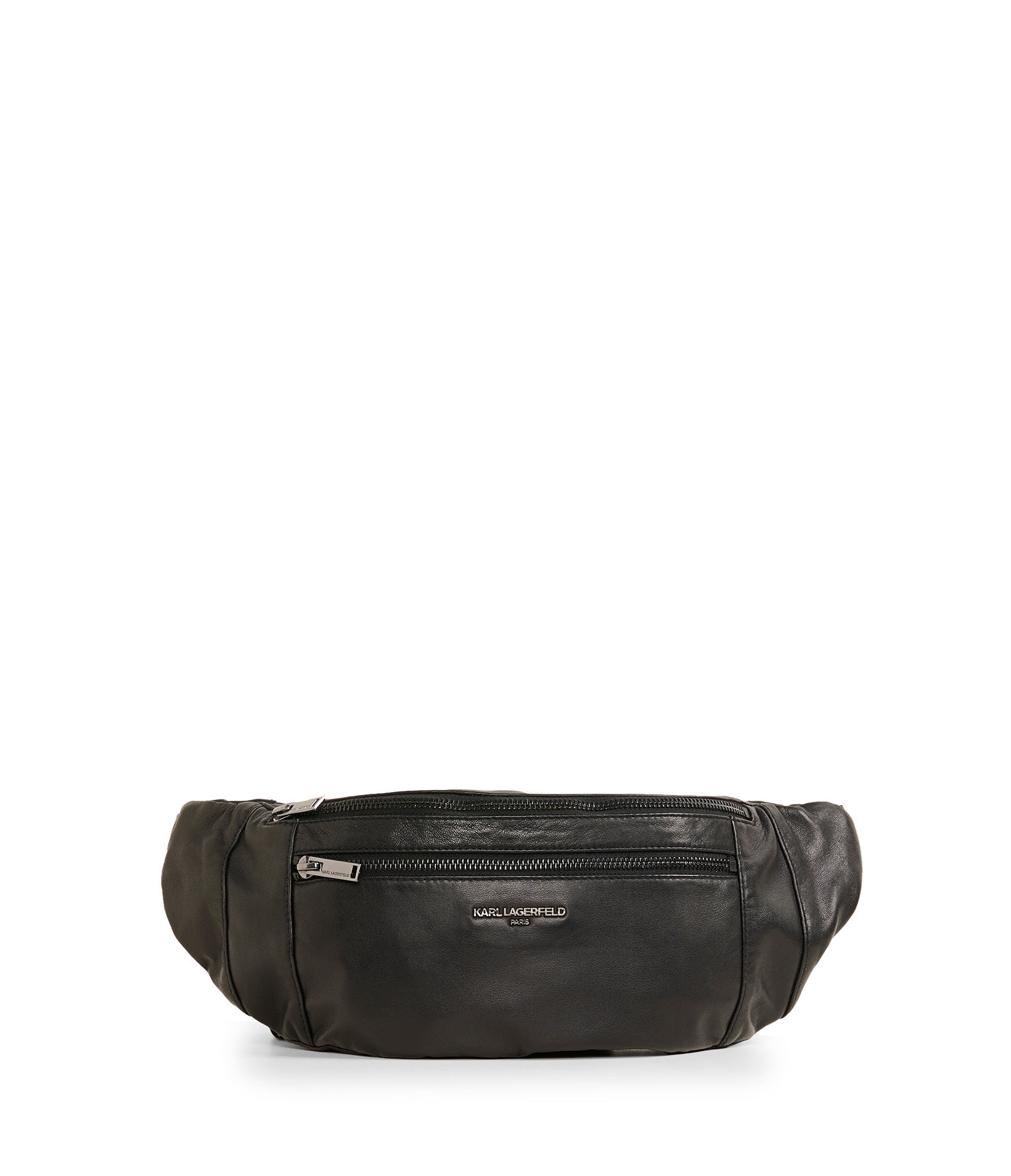 MEN S DOUBLE ZIP BELT BAG Karl Lagerfeld Paris