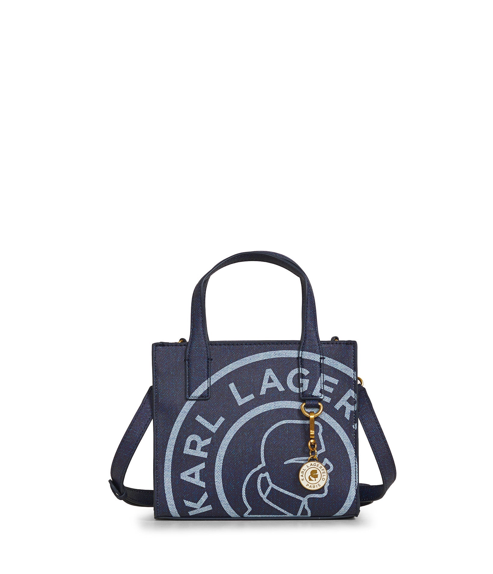 NOUVEAU EXPLODED LOGO PRINT SMALL SATCHEL