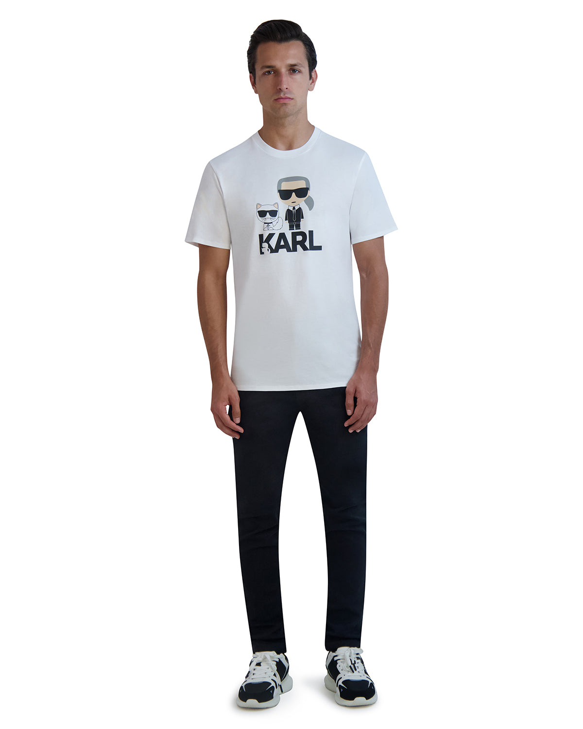 KARL AND CHOUPETTE TEE