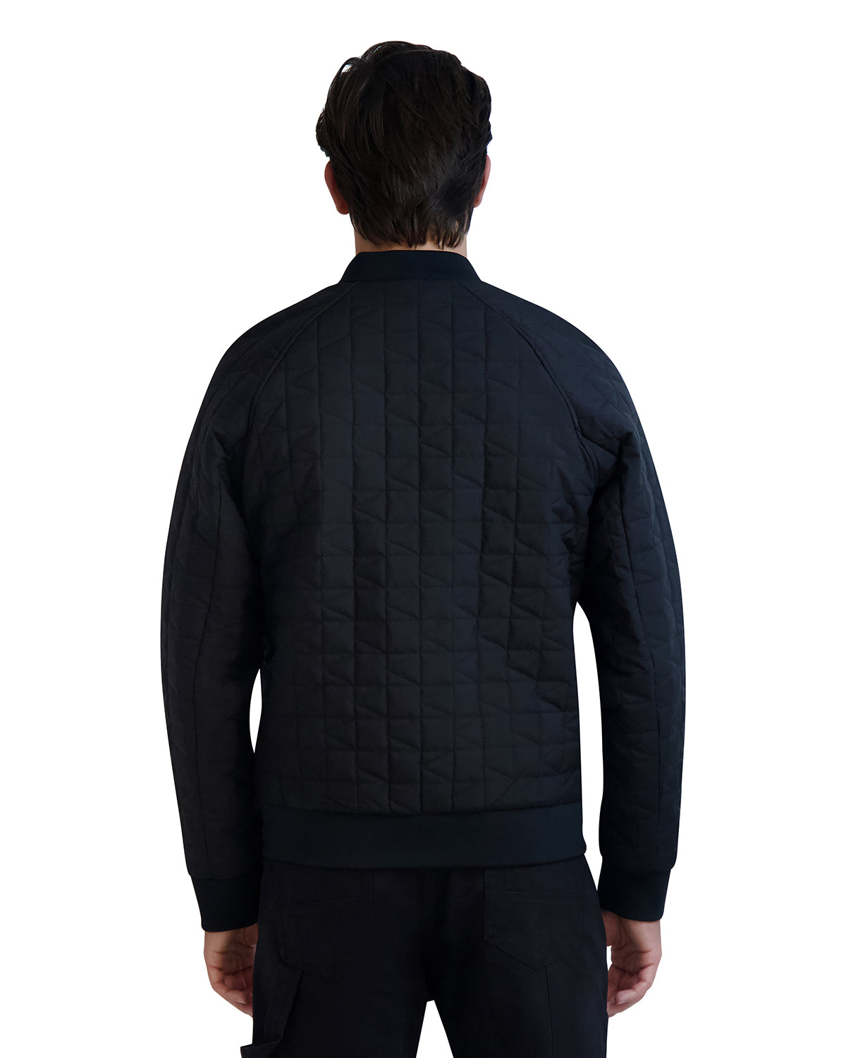 QUILTED BOMBER JACKET