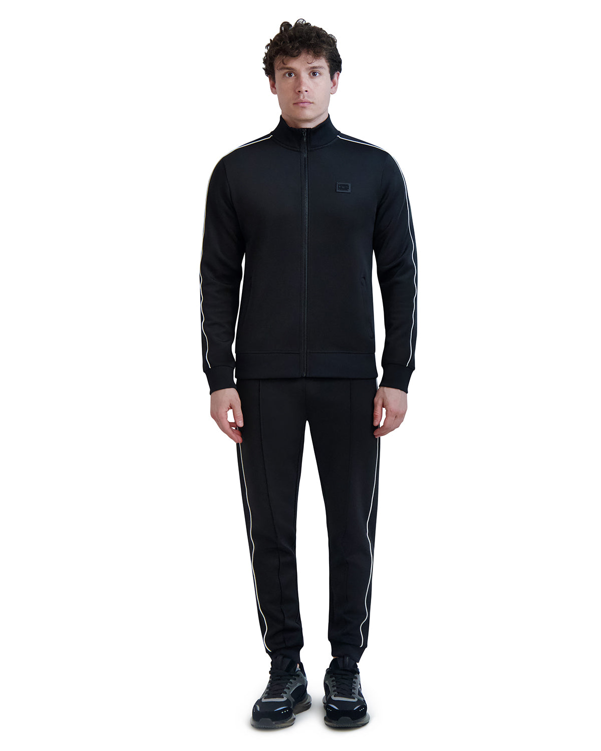 BLACK SCUBA TRACK JACKET