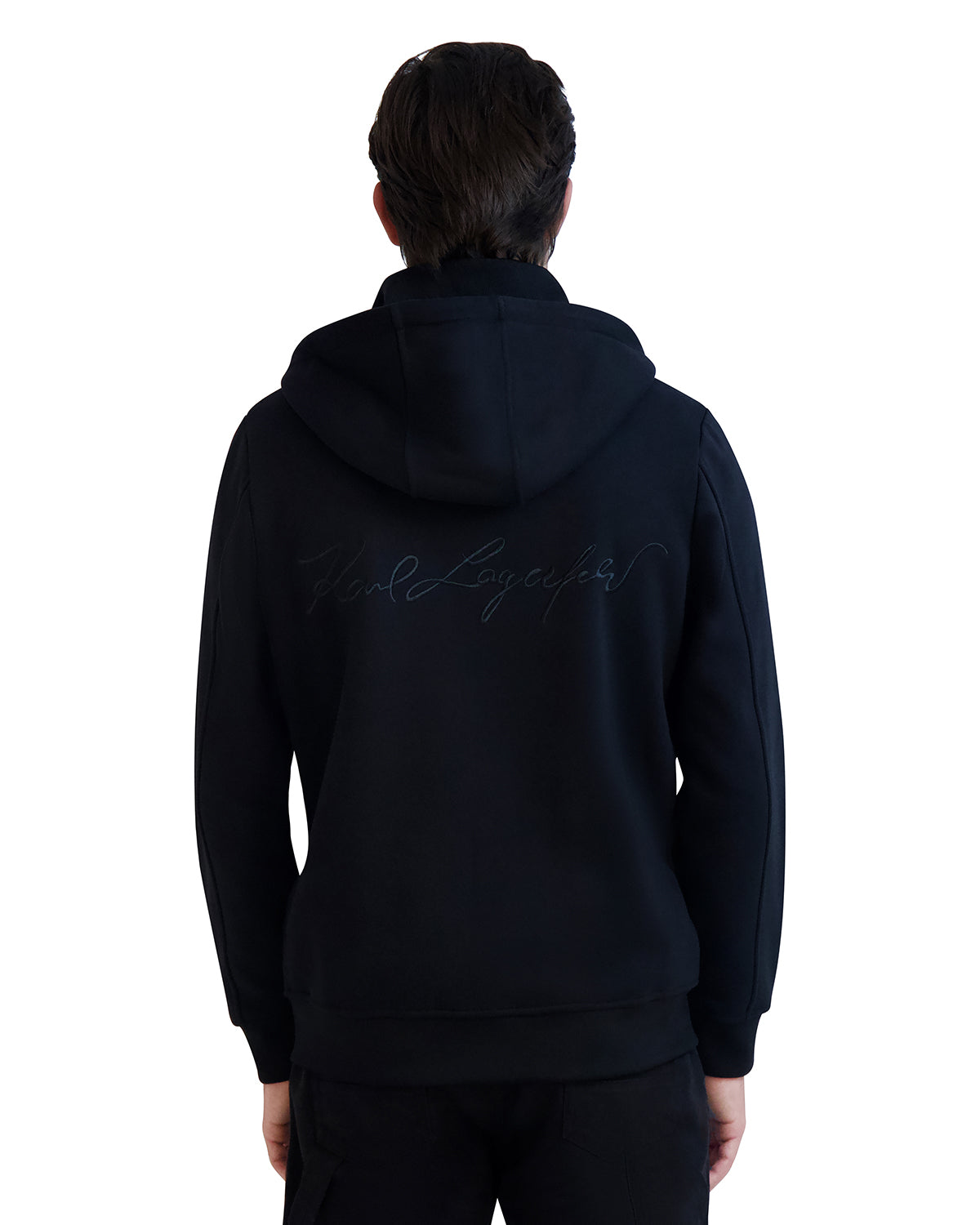 KARL SIGNATURE ZIP HOODIE